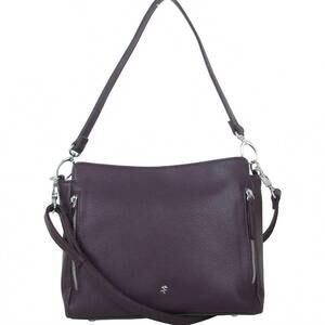 NEW JENNA KATOR women's thumb handbag in plum